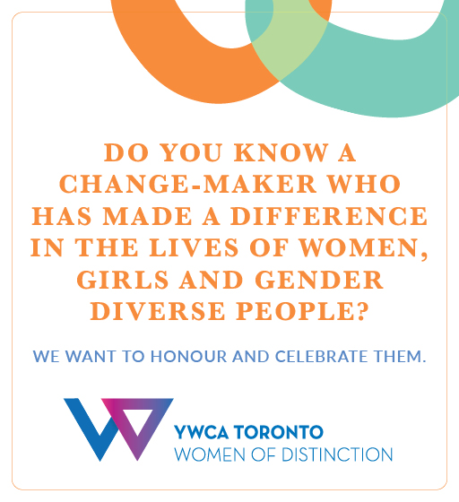 Nominate a woman or gender diverse individual who is making a difference in the lives of women, girls and gender diverse people